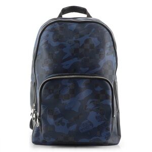 💯 Authentic Louis Vuitton Andy Backpack Limited Edition Camouflage Damier Cobalt
